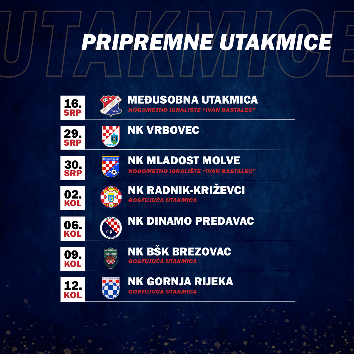 NK Tomislav - Radnik pripremne utakmice 2023-2024